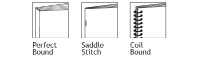 Catalogs - Perfect Bound, Saddle Stitch, Coil Bound
