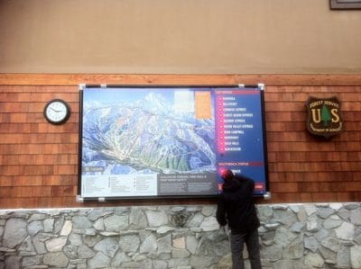 Crystal Mountain Sign