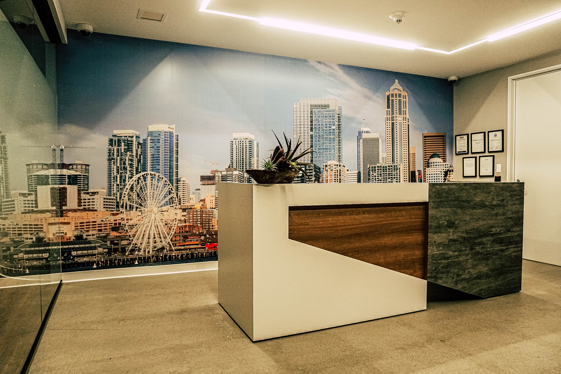 Seattle Office Graphics & Full Wall Graphics Installation