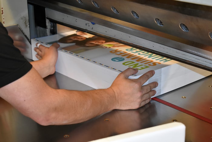 AlphaGraphics Seattle Printing Posters Hopelink Food Drive