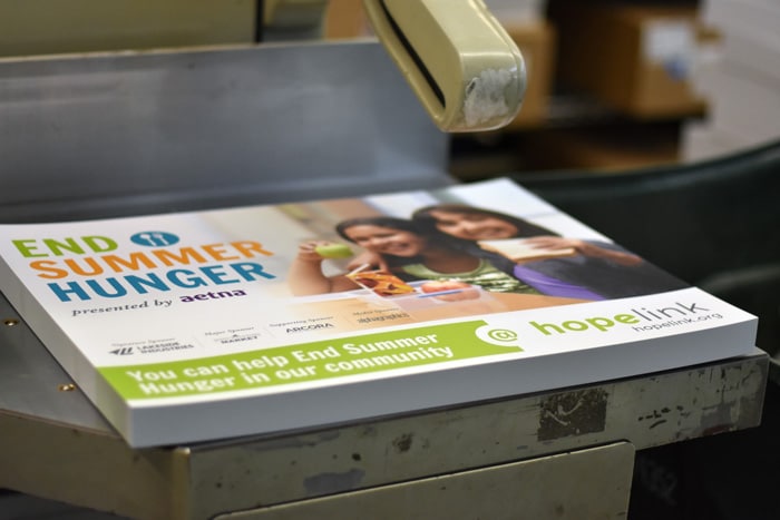 AlphaGraphics Seattle Printing Posters Hopelink Food Drive